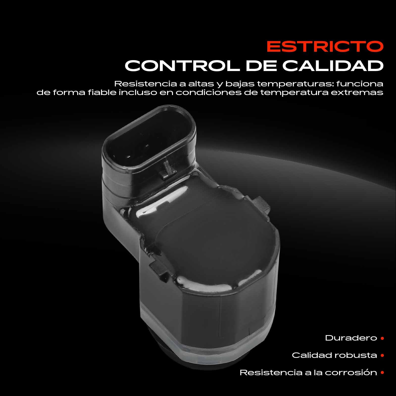 Frankberg 4 sensores de aparcamiento delanteros y traseros 30786319 | Compatible con: S80 II 124, S60 II 134, V40 Cross Country 526, V40 Hatchback 525, XC70 II 136