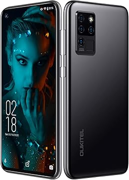 SIM Free Unlocked Mobile Phone OUKITEL C21 Smartphone 6 4 Inch FHD Display Helio P60 Eight Core Processor 4GB 64GB 20MP Selfie Beauty Smartphone 16MP 8MP 8MP 4000mAh Battery Android 10 Black