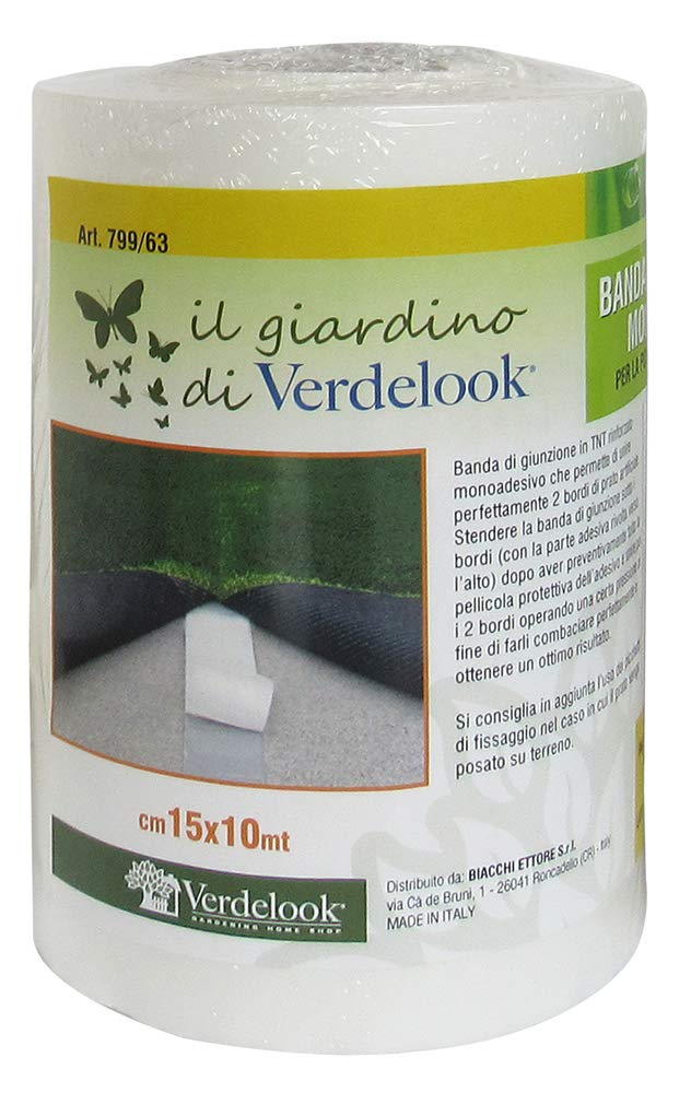 Verdelook BANDA GIUNZIONE MONOADESIVA BIACCHI 0,15x10 m IN TNT
