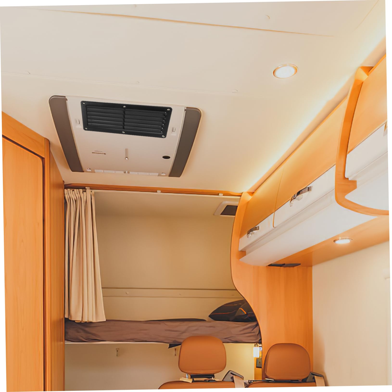 Alipis Grille De Ventilation Rectangulaire, Sortie D'air Pour Bateau Et Yacht, Couvercle De Ventilation En Plastique Pour Voiture Et Camping-car
