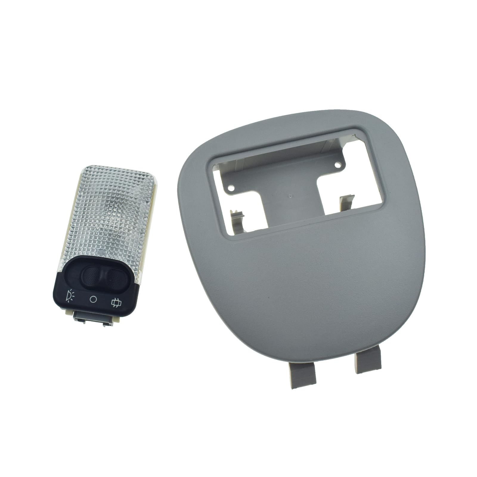 Innen-Deckendach-Kuppelleuchte, Auto-Innen-Dach-Leselampe mit Panel-Abdeckplatte 6362P3, passend für Peugeot 206 207 107 108 306 406 806 6362K9,8146G2,8146AF,8146K8