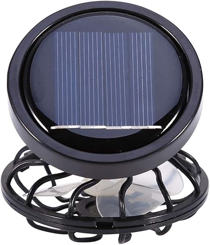 Miniatura 3 de Ventilador solar eléctrico mini clip en ventilador solar aire acondicionado ventilador de célula de refrigeración ventilador de viaje camping