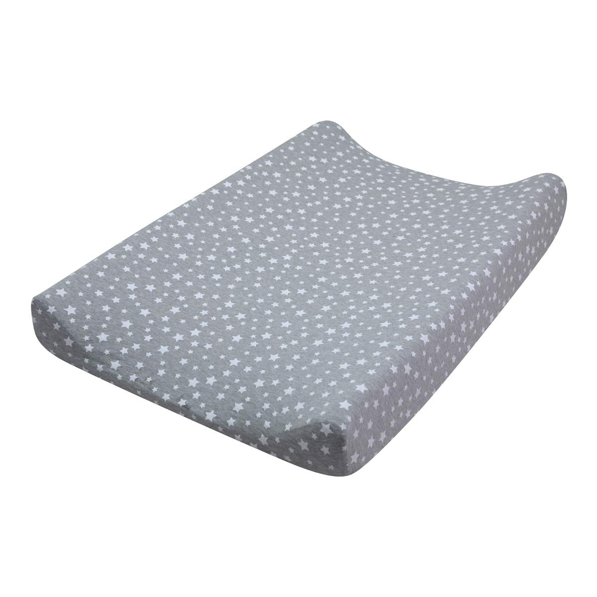JYOKO KIDS Sábana para cambiador ajustable (WHITE STAR) 80 X 50 cm Algodón - 2