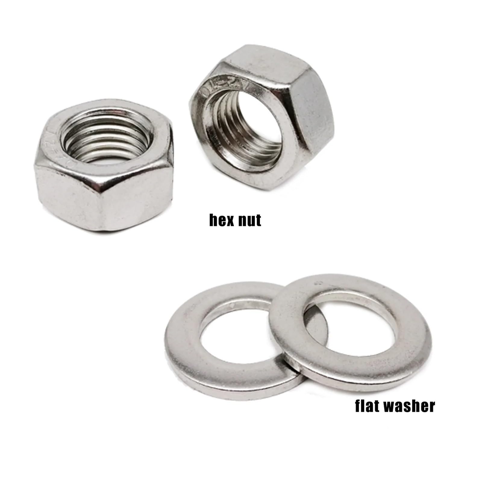 GamirA 1140 Uds M2 M3 M4 M5 304 Acero Inoxidable Allen Hexagonal Tapa de Casquillo botón Cabeza Plana Tornillo Tuerca arandela Juego Surtido (Color : Cap Head)
