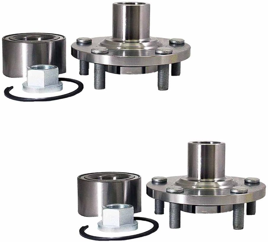 HU518516 x1 Front Wheel Bearing Hub Repair Kit Compatible with 2000-2001 I30, 2002-2004 I35, 2002-2006 Altima 3.5L Only, 2000-2008 Maxima