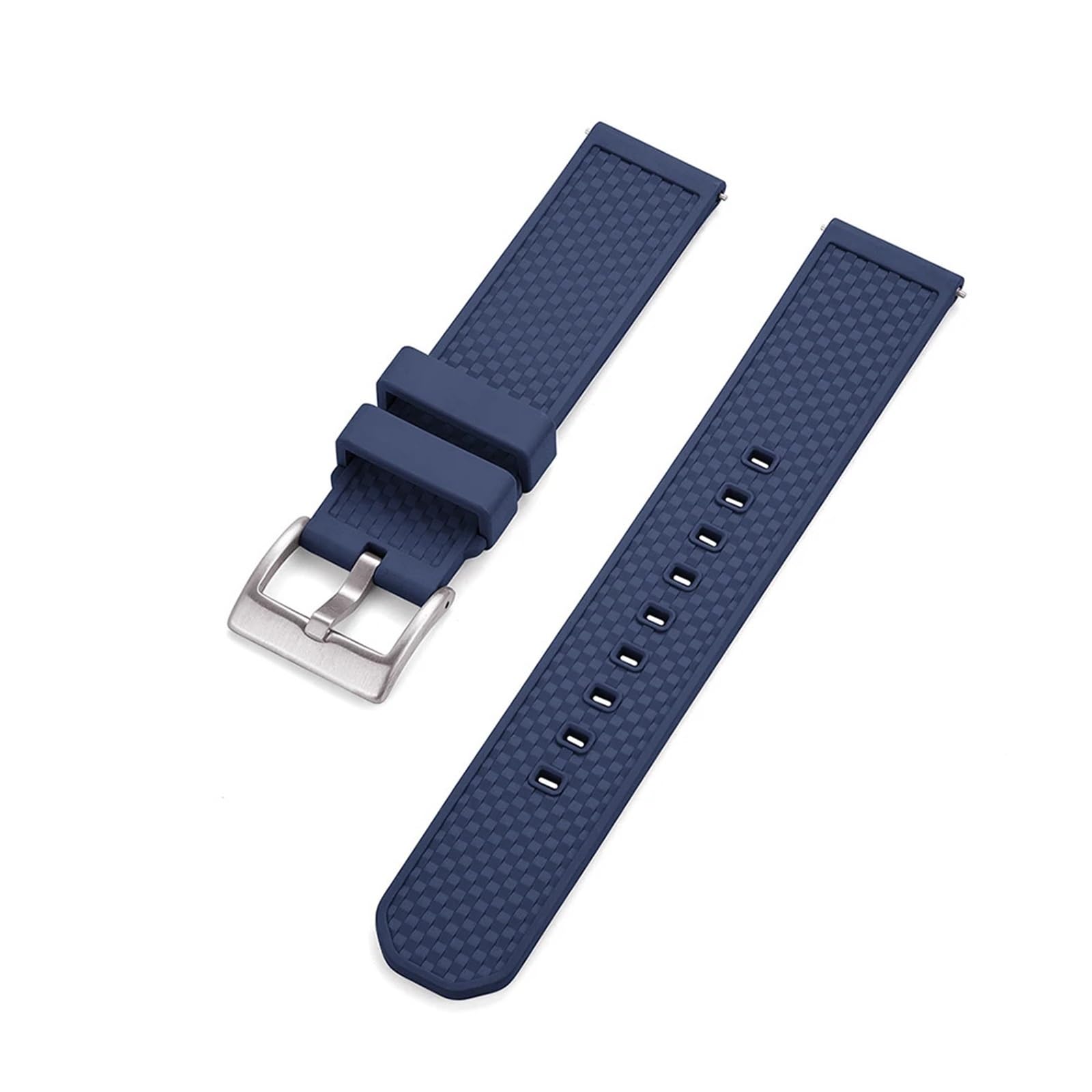 yingyingjia Uhrenarmband 18 Mm 20 Mm 22 Mm Fluorkautschuk-Uhrenarmbänder Schnellverschluss Tauchen For Smartwatches Jeder Marke