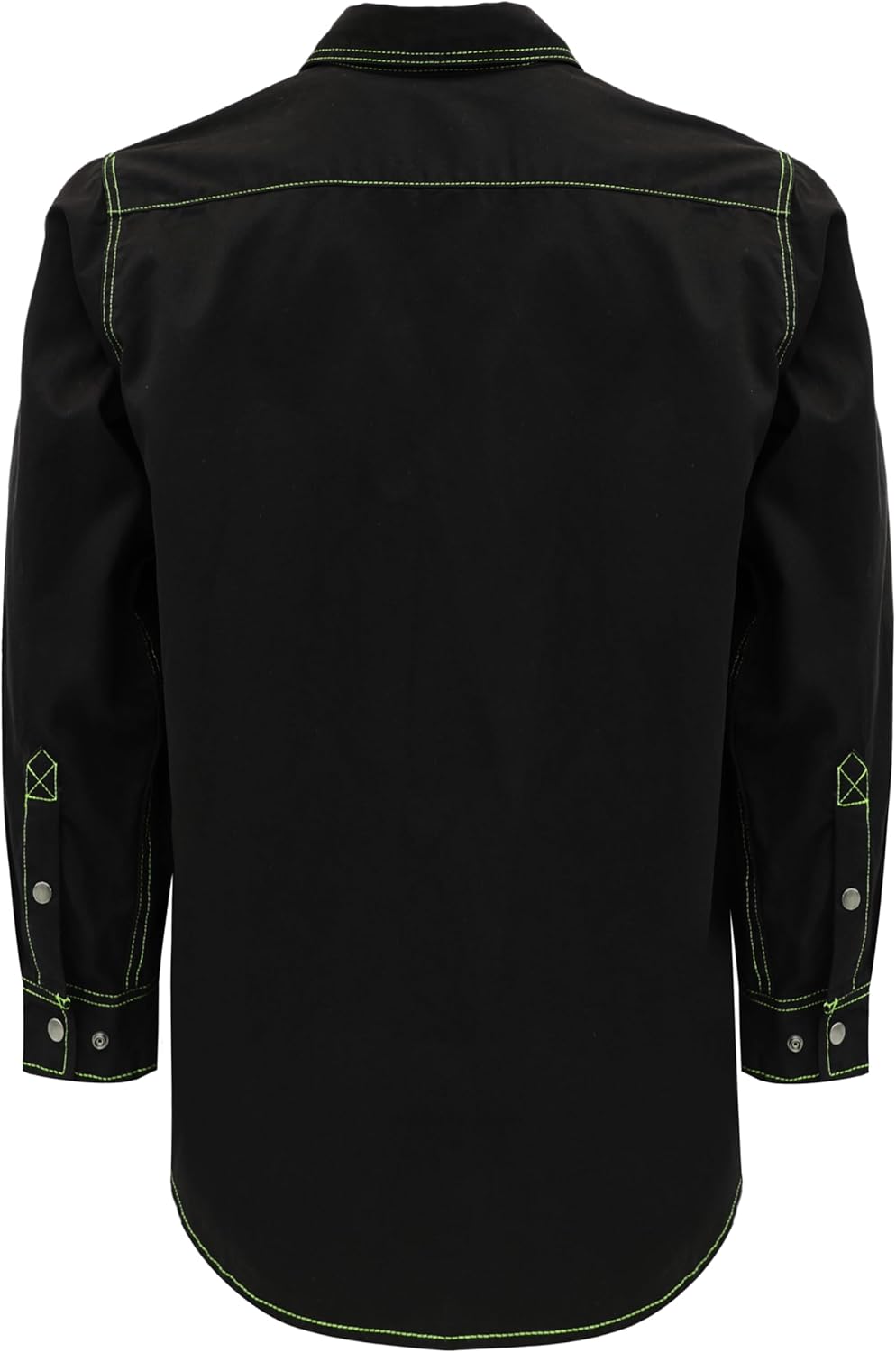 BOCOMAL FR Shirts for Men Snaps Down 7.5oz Water Repellent Fire Resistant Welding Jackets-NFPA2112 CAT2 - Image 3