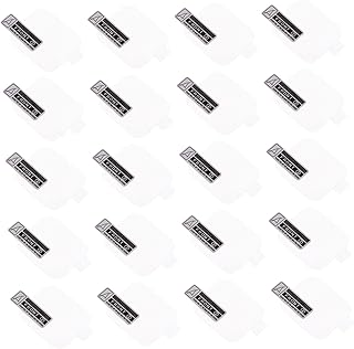 PartyKindom 20Pcs Filme De Relógio Smartwatches Protetor De Tela De Relógio Protetor De Tela Smartwatch Protetor De Tela Anti-Queda Capa De Relógio Protetor De Relógio Smartwatch Filme