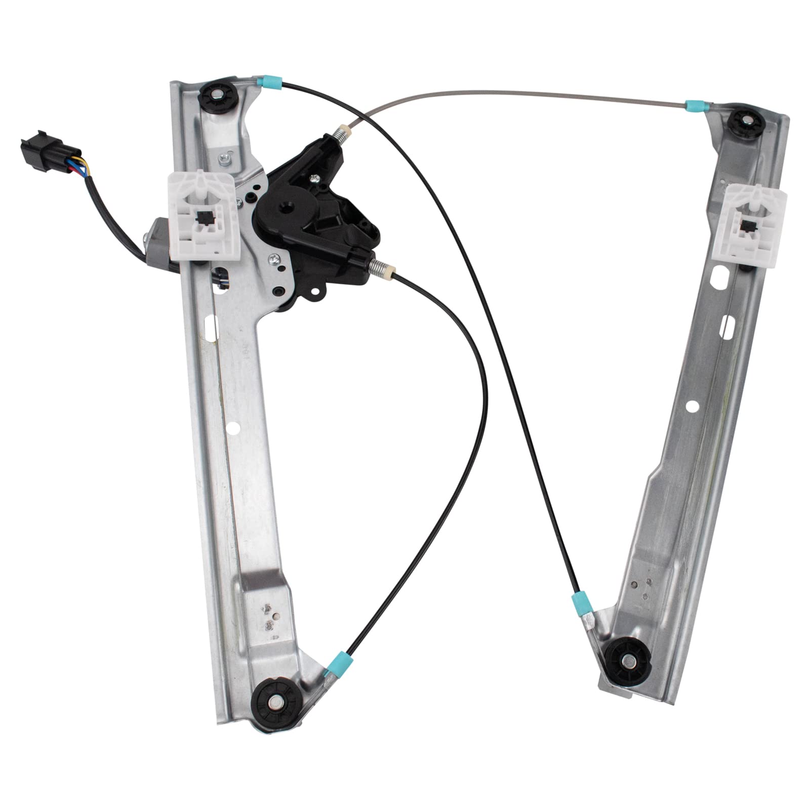 TRQ Front Left Power Window Regulator &amp; Motor Assembly Drivers Side | For 2013-2018 Ford C-Max