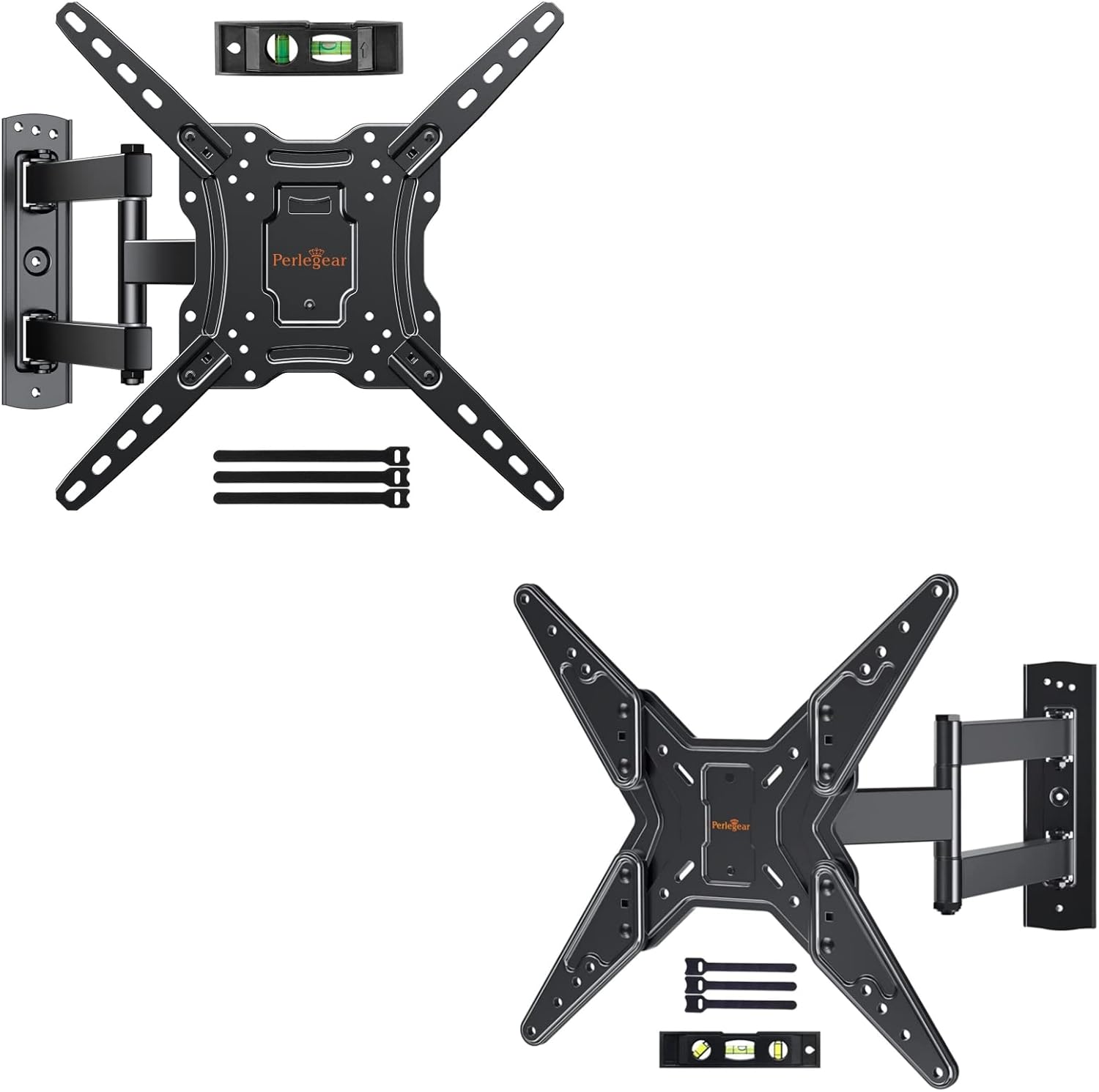 Perlegear TV Wall Mount for 2655 inch Flat or Curved TVs