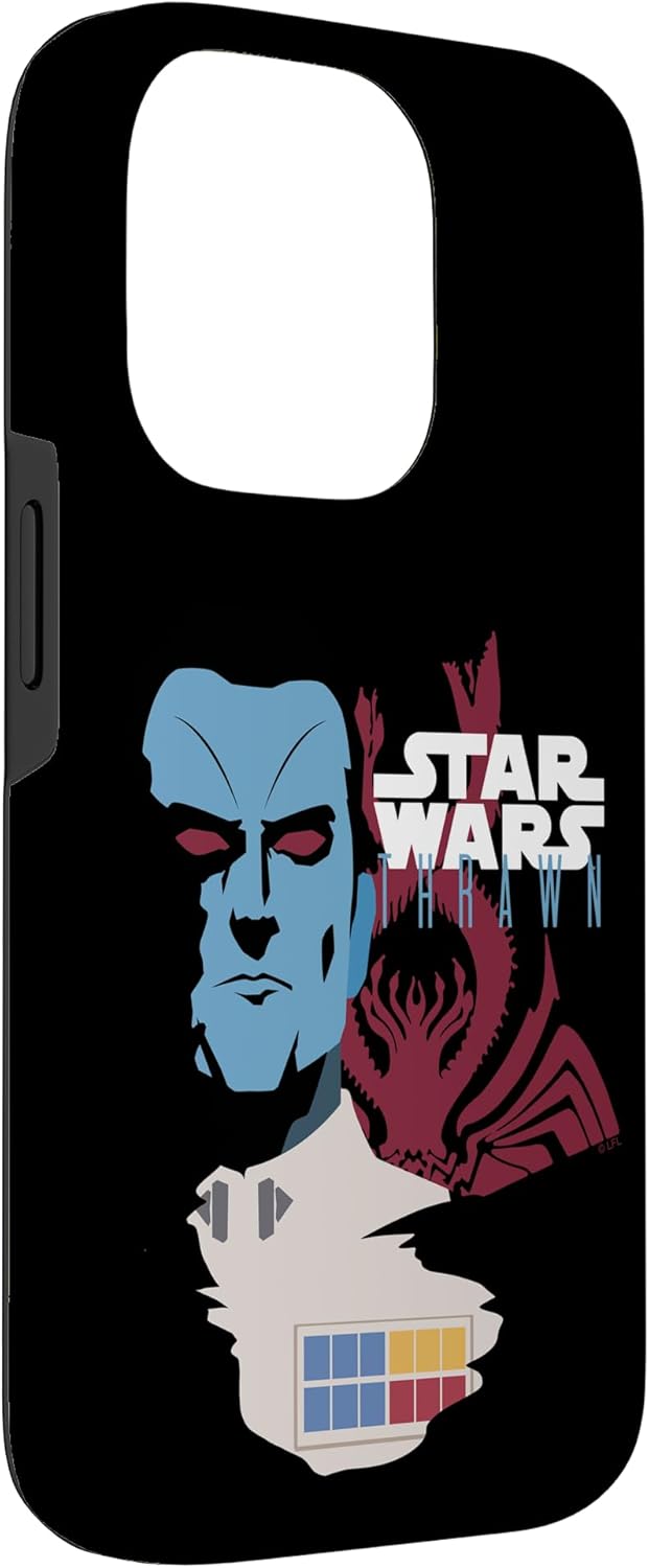 iPhone 14 Pro Star Wars General Thrawn Distressed Portrait Case