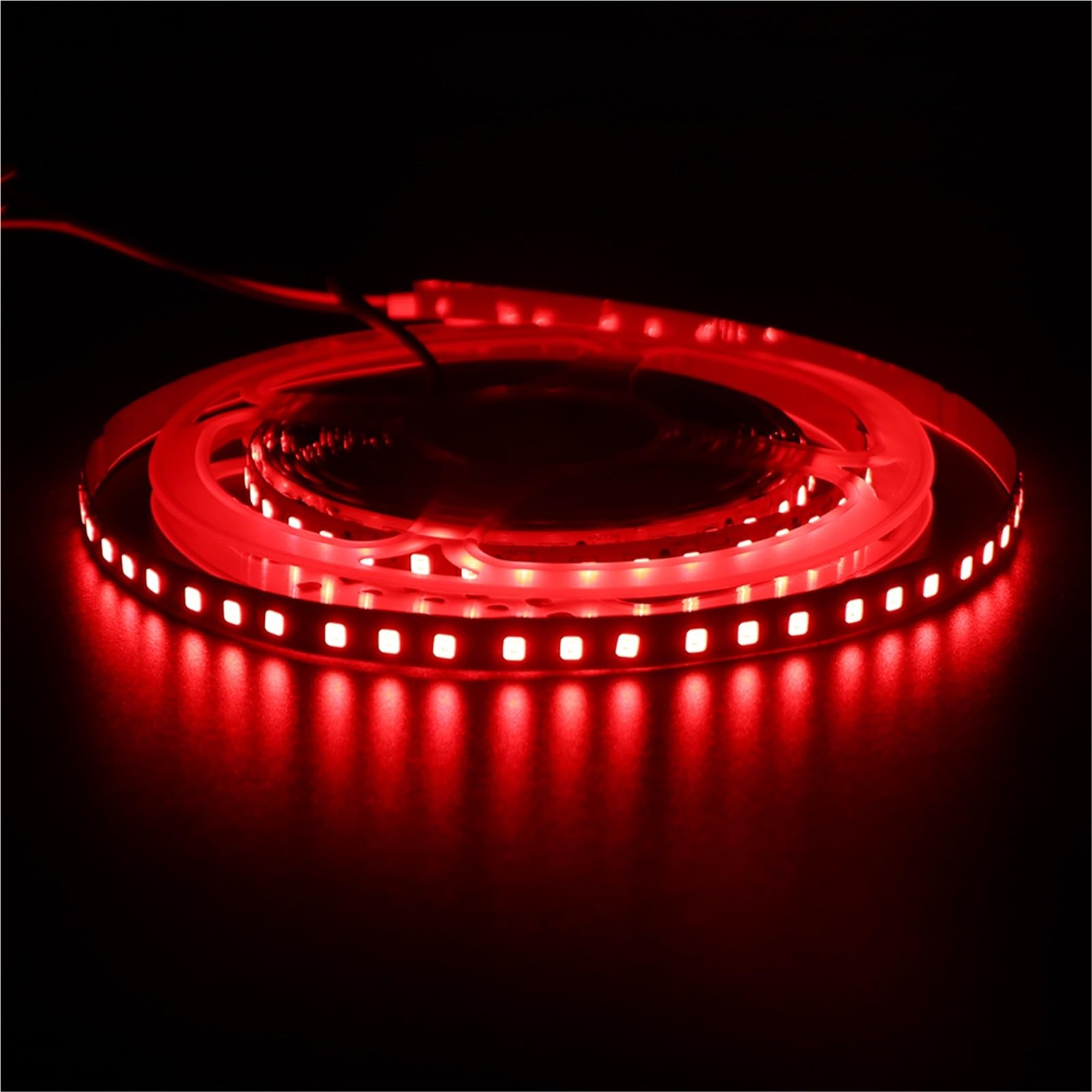 Tira LED DC 12 V (rollo M) | SMD 2835 120 LEDs/m, rojo/azul/rosa/amarillo (rojo, 6 unidades x 5 m)