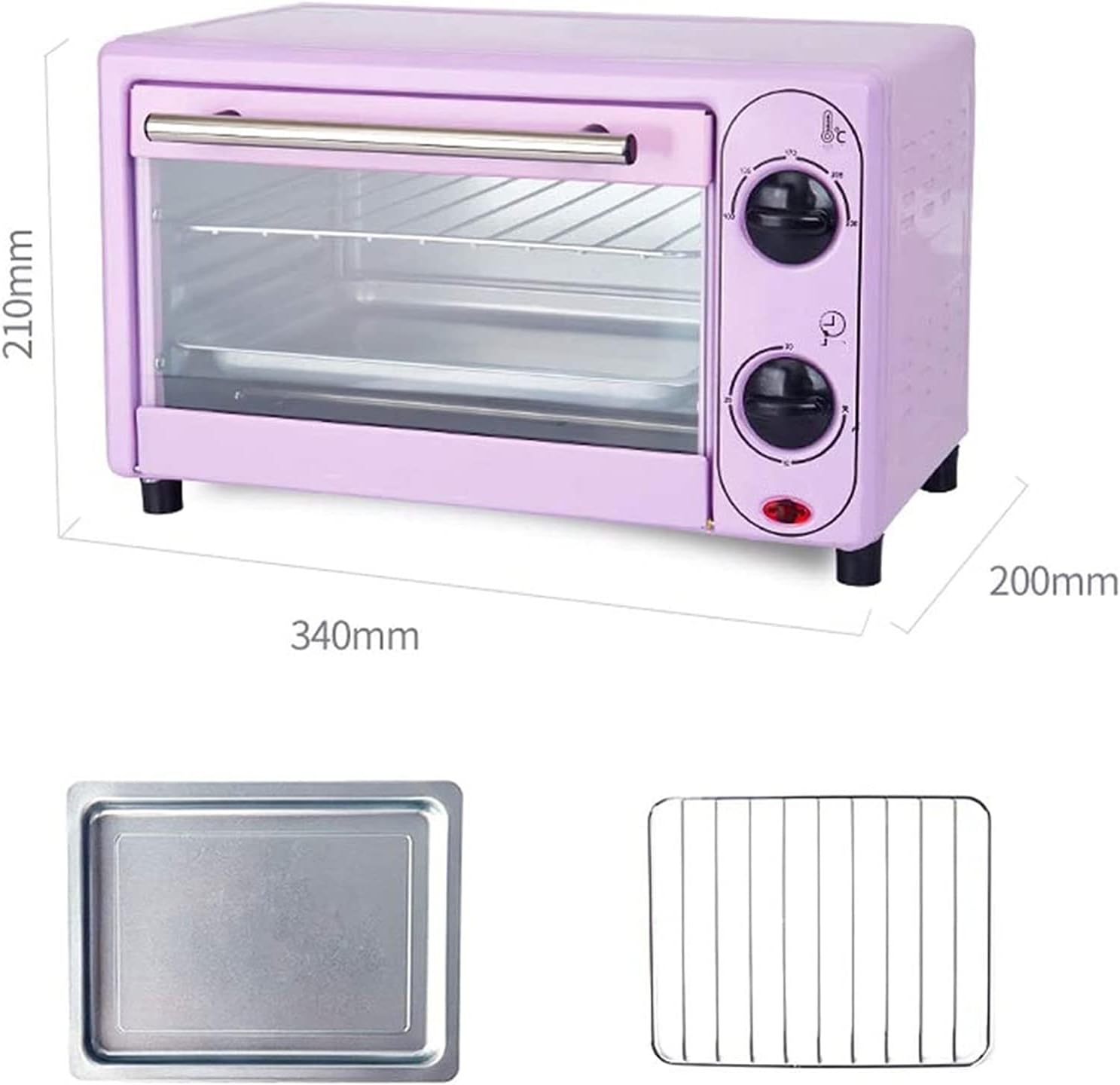 Countertop Rotisserie Convection Toaster Oven Extra-Large Stainless Steel