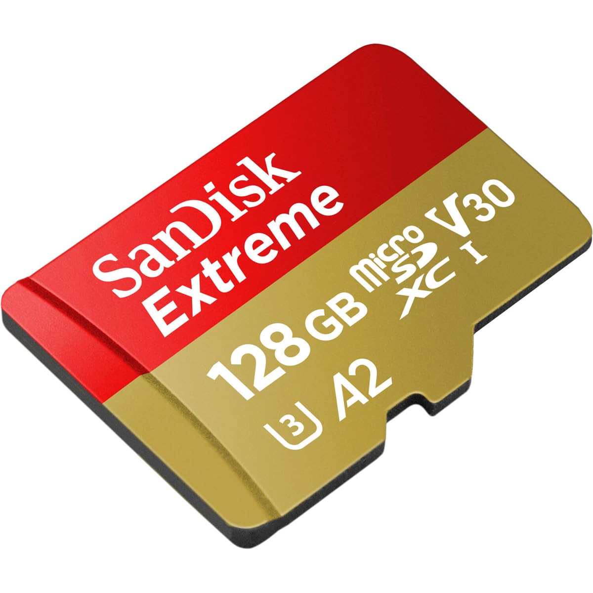 SANDISK 128GB Extreme microSD UHS-I Card - Up to 245MB/s Read Speed and 120MB/s Write Speed, 5.3K Video, 4K UHD Video, high-Performance for Action cams, Drones, Android Devices - SDSQXH9-128G-GZ6MA - 4