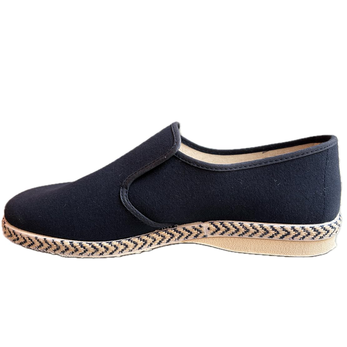 Emanuela - Zapatos mocasines ligeros para hombre, sin cordones, de verano, de tela, slipon de fácil ajuste, fabricado en Italia