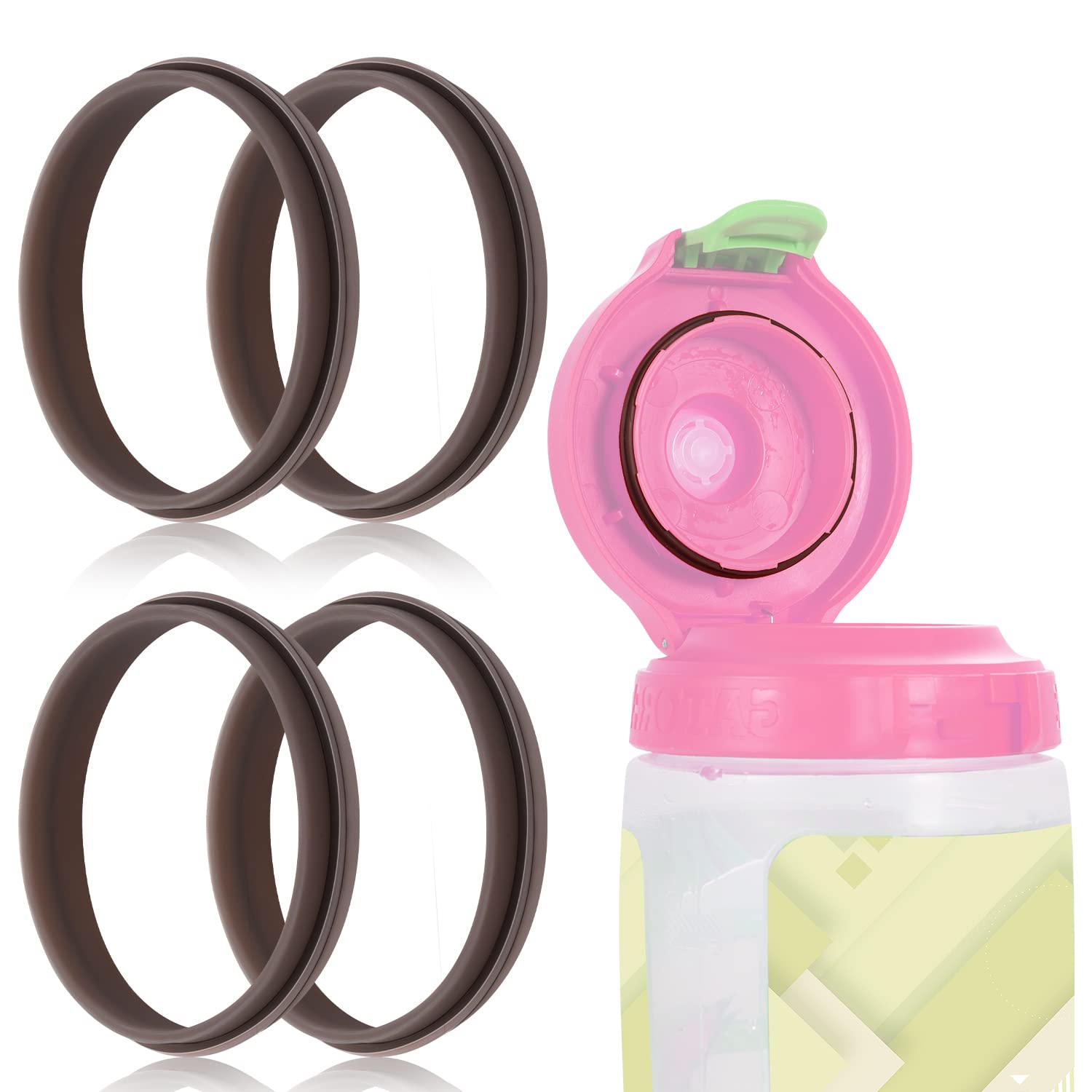 4pcs Bottle Gasket Replacement Compatible with Gatorade