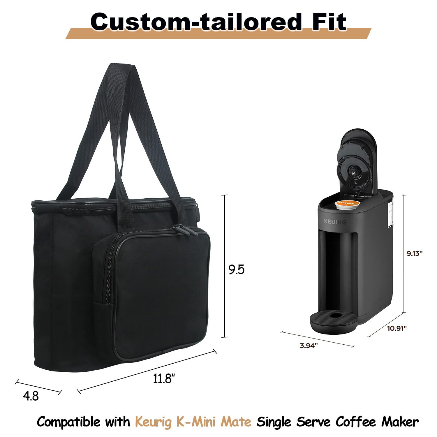 Keurig K-Mini Mate Carrying Bag - Protect Your Coffee Maker -2