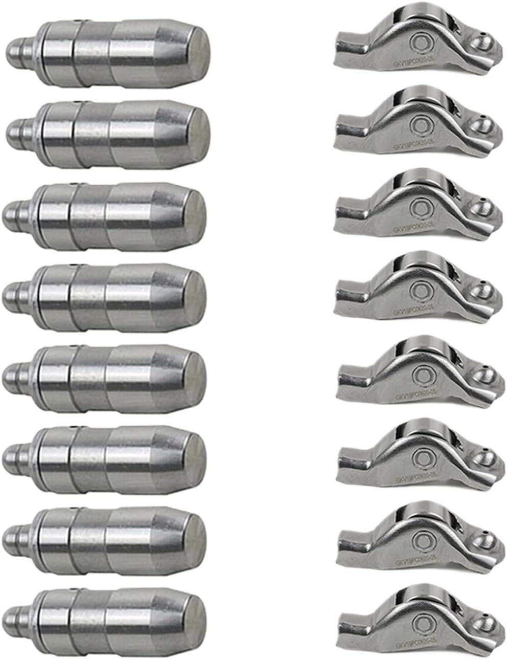 Engine Rocker Arms & Valve Lifters Set 4.6 5.4 6.8 L 2V 3V V8 V10 Gas Flex Compatible with Expedition F-150 Mustang Compatible with Lincoln Mercury (Color : 12 Valves)