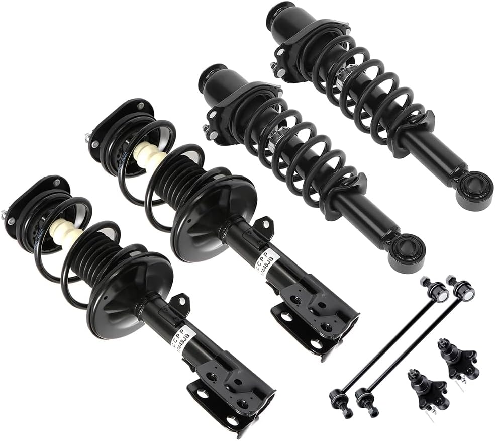 Front Struts Shock Suspension kit for Toyota Corolla 2009 2010 2011 2012 2013 1.8L Shock Absorber kit, 8PCS