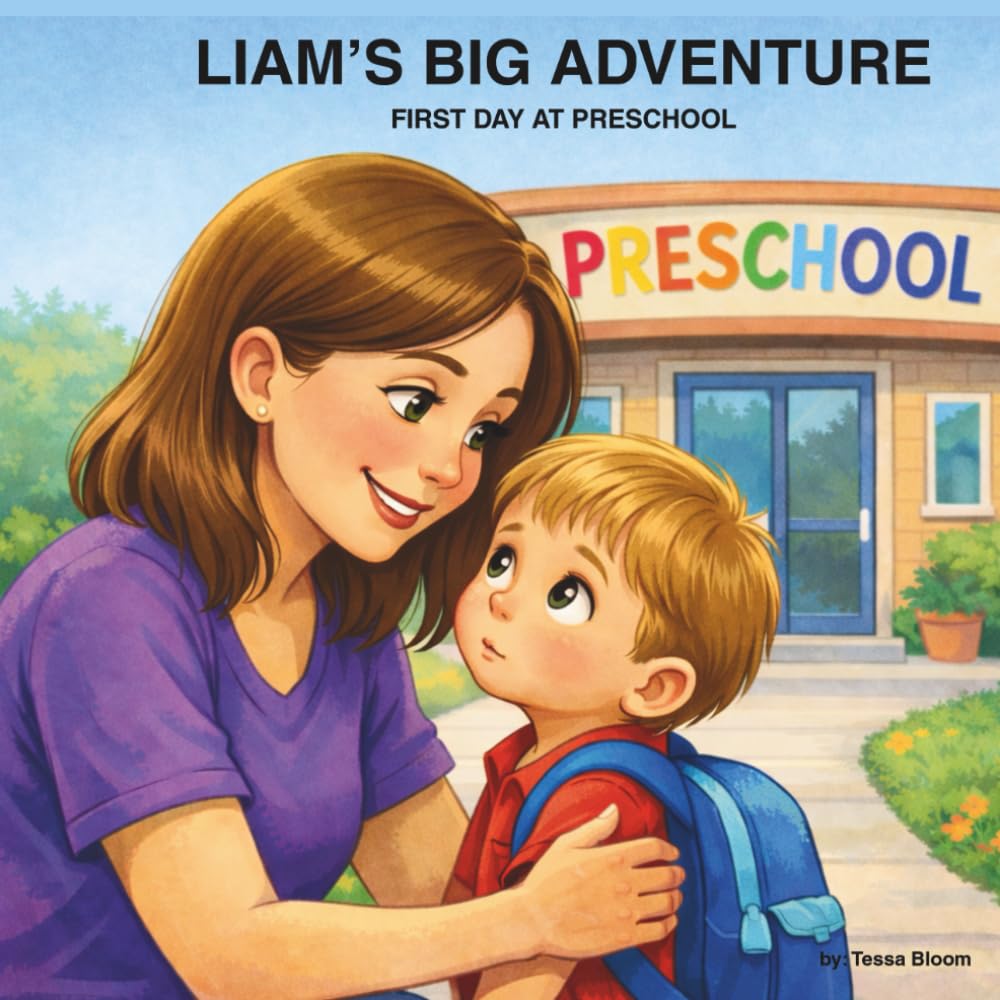Liam's Big Adventure: First Day at Preschool