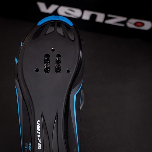Miniatura 7 de Venzo MX Bike - Calzado para ciclismo para mujer - Compatible con Peloton Shimano SPD & Look ARC Delta - Perfectas para bicicletas de interior de