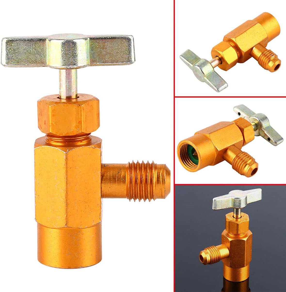 Professional R-134a Can Tap 1/2 Thread Easy Use and Long Life
