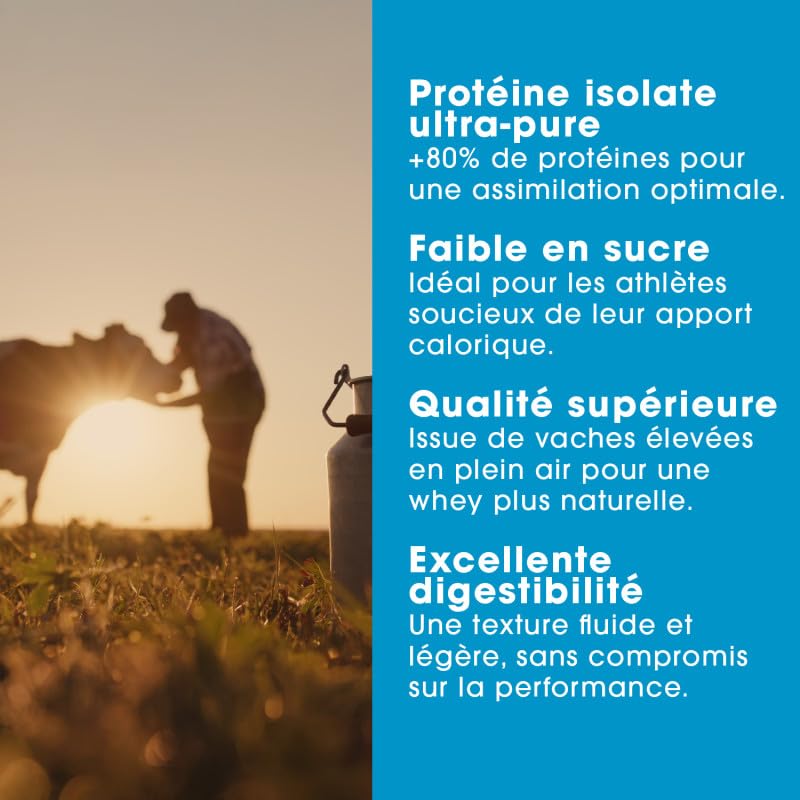 WHEY ISOLATE VITAXTEND – Protéine de Lactosérum Ultra-Filtrée – 24,9g de Protéines, BCAA, Glutamine – Soutien Musculaire, Récupération – Vitamines B6, C, D3, E – Maintien Masse Musculaire – SportDiet