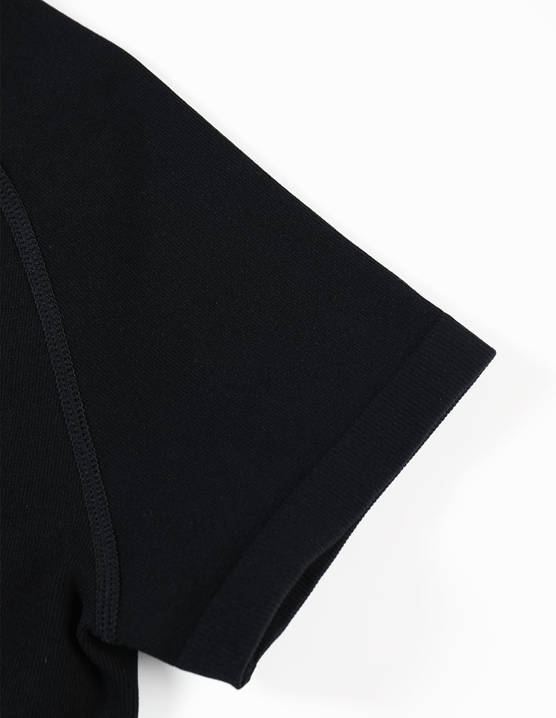 AUROLA Serpent Snake Seamless Workout T-Shirts for Women,Short Sleeve Crop Top Gym Yoga Athletic Shirts Tee - Image 5