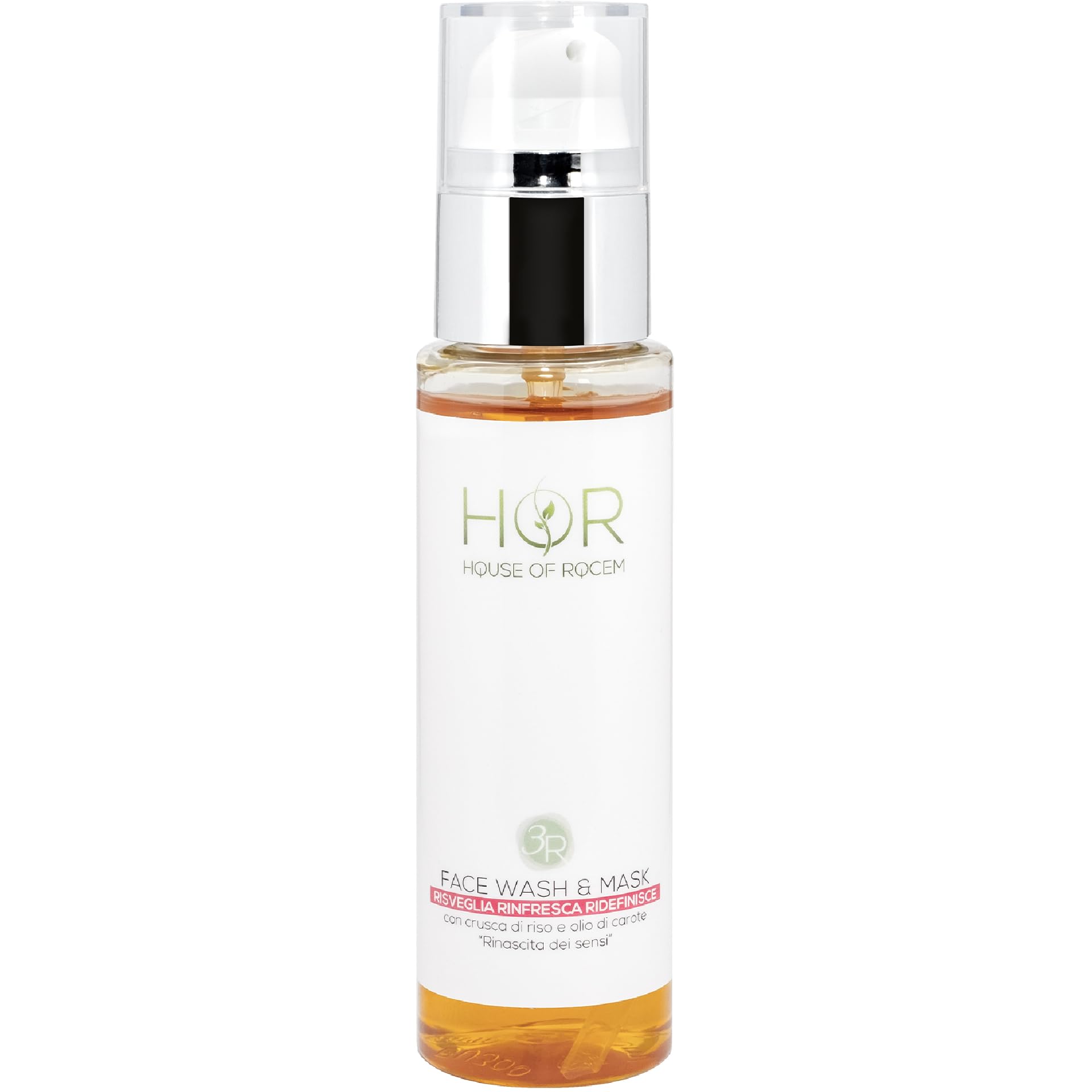 HOR- 3R Face Wash & Mask 100ml, 2-in-1 Cleanser & Brightening Mask for Melanin-Rich Skin, Deeply Hydrating, Vegan Skincare