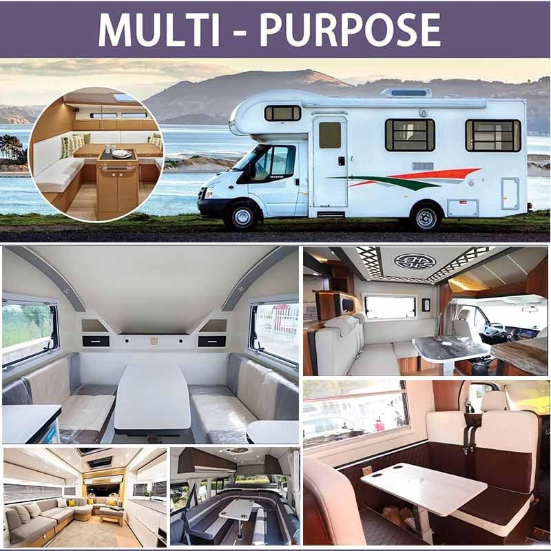 Housse de siège caravane pour rénover et protéger un canapé de camping-car usé - 6