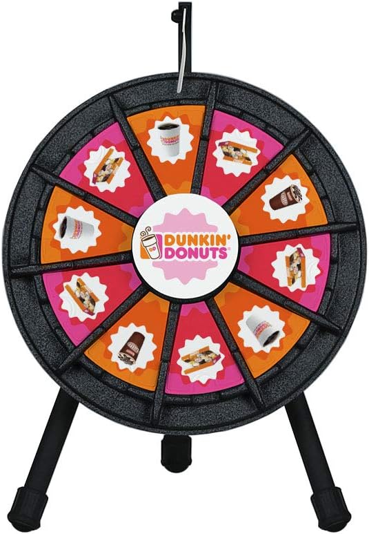 Marketing HoldersTabletop Prize Wheel 10 Slots (14 Inch Diameter)