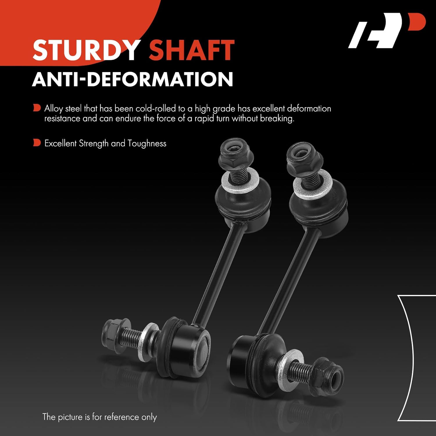 A-Premium 2 x Rear Sway Bar Links Stabilizer Bar Links, Compatible with Chrysler 200 2015 2016 2017