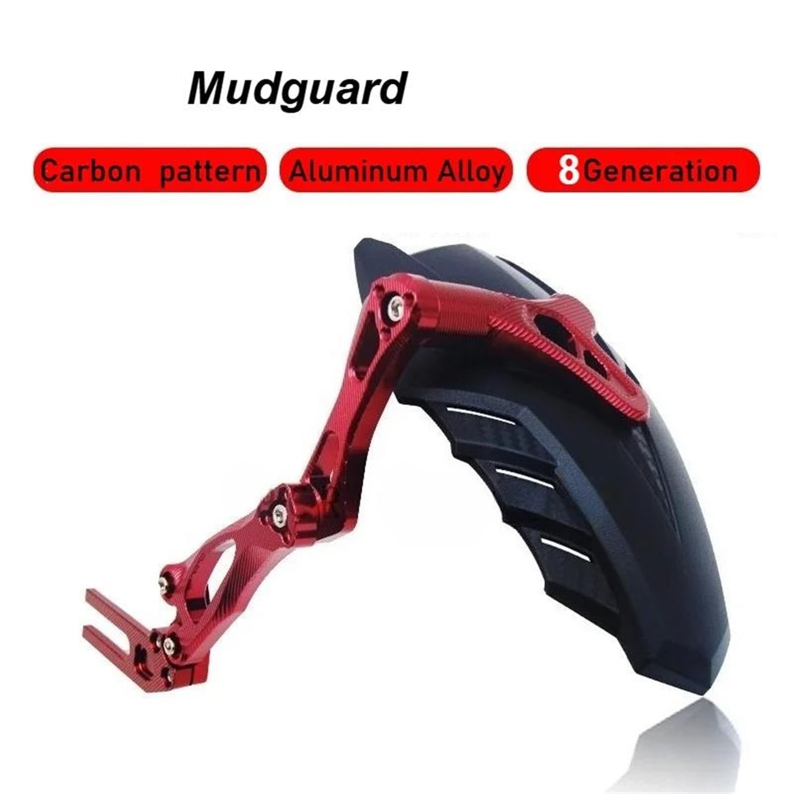 Parafango Moto Universale | Sostituzione Diretta Del Parafango Posteriore Del Motociclo Installazione Semplice HIOPILKIKG