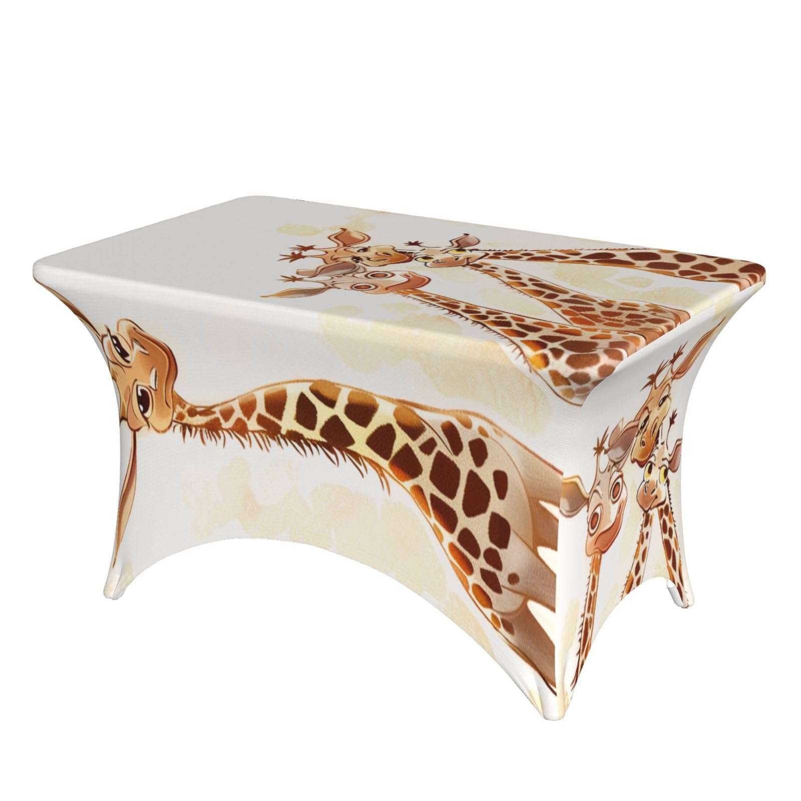 Nappe lavable anti-plis de 1,2 m avec bords élastiques pour table ronde