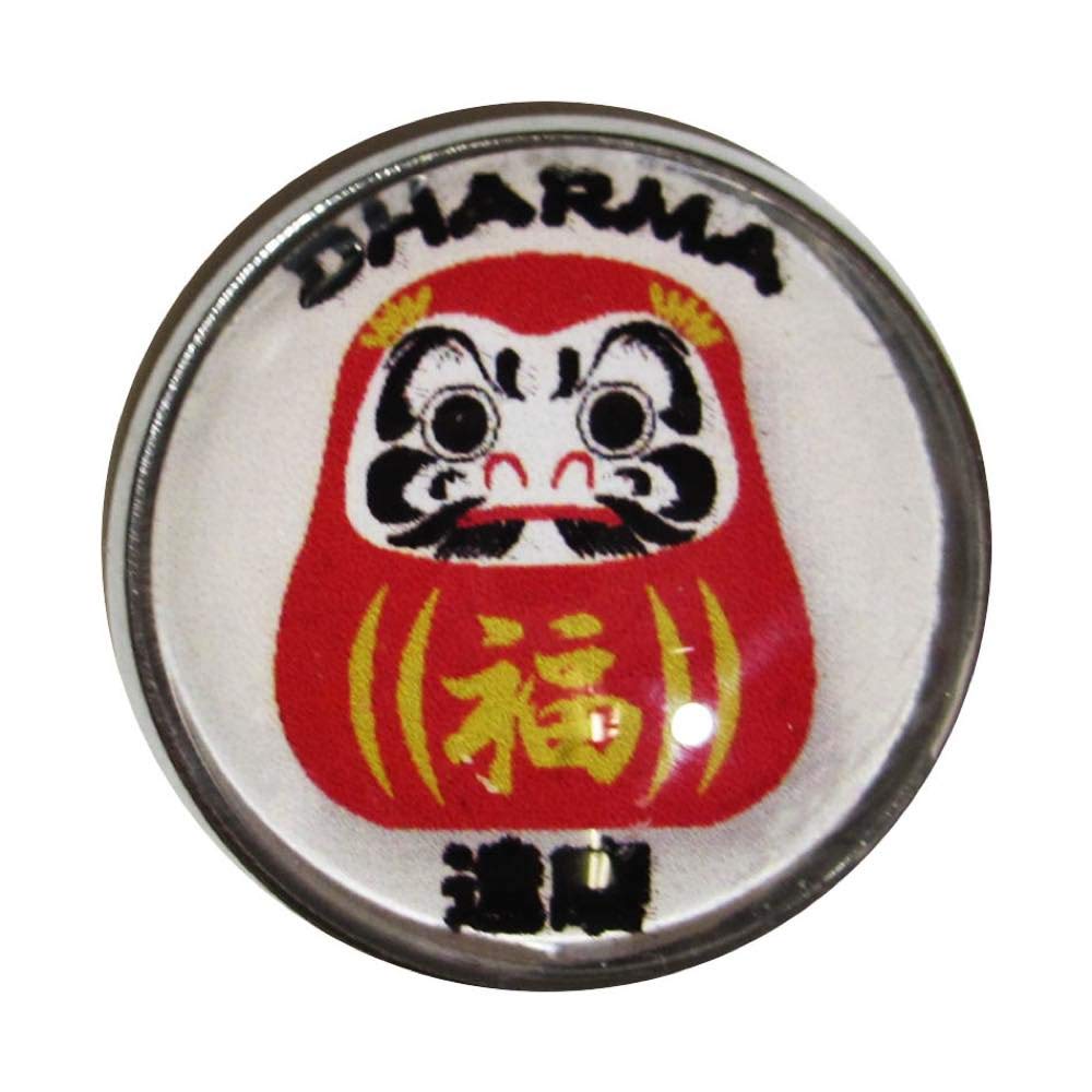 Amazon.co.jp: ピンバッジ 縁起物 達磨 七転八起 ピンバッジ