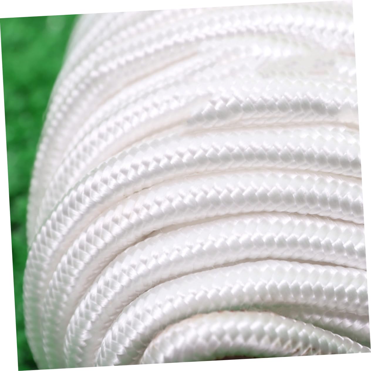 Totority 2sets 2pcs White Camping Tent Rope Durable Handmade Weaving Tool Easy to Install Lightweight Portable for Camping and Outdoor Activities 2pcs*2