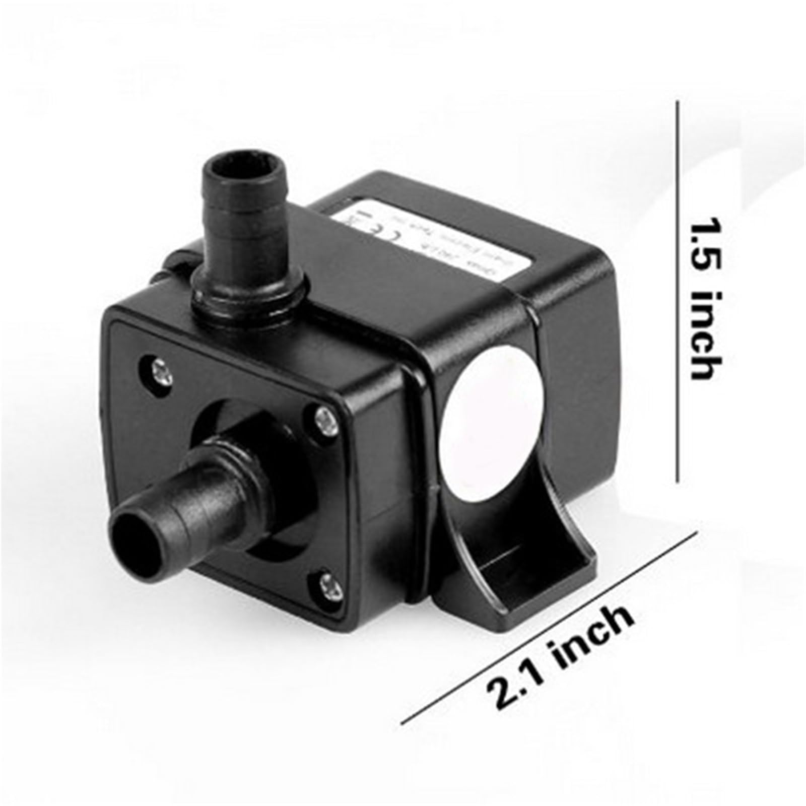 4,8 W 5,8 W 240 l/h cicha pompa do akwarium DC 12 V 24 V solarny silnik bezszczotkowy pompa zanurzeniowa do basenu (12 V 4,8 W)