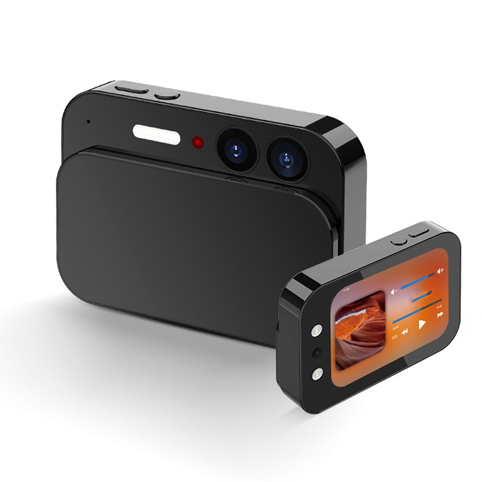 4K Vlogging Camera with 64MP Photography, Portable Slide Cover Travel Camera 2.8" with Beauty Filter, Portable Selfie Digital Camera for Teens, Travel (No Memory Card)-picture-10