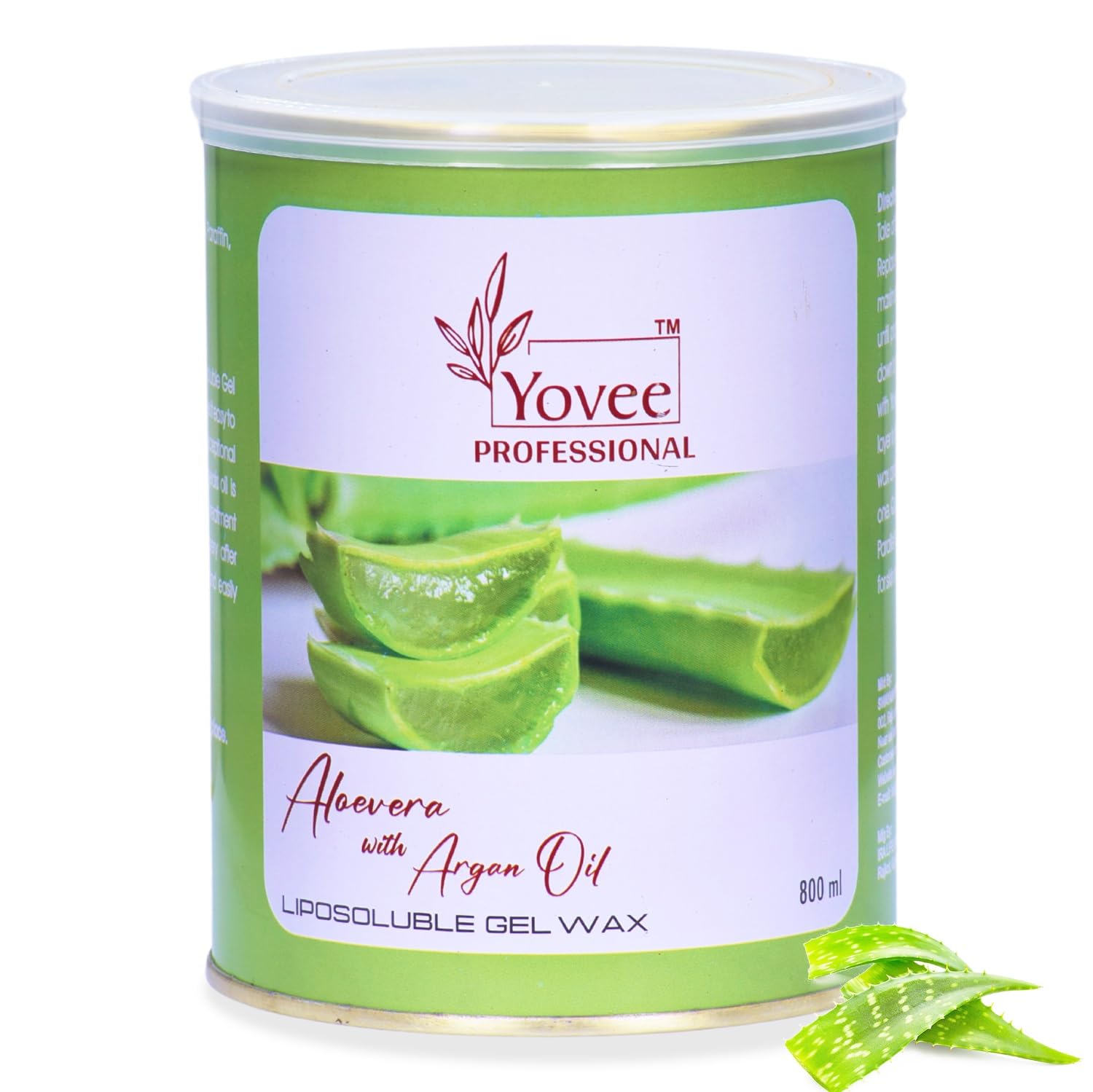 Yovee Professional Aloevera With Argan Oil Liposoluble Gel Wax Easy To Hair Removal For Arms, Chest, Legs, Back, and Full Body, Suitable for Sensitive Skin (B0D2K7WLNW) Amazon Price History, Amazon Price Tracker