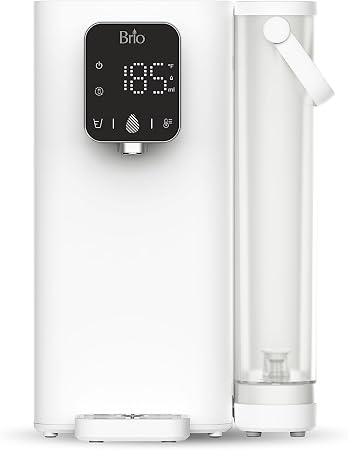 Brio SIMPL Countertop Water Dispenser, 3 Stage Water Filter &