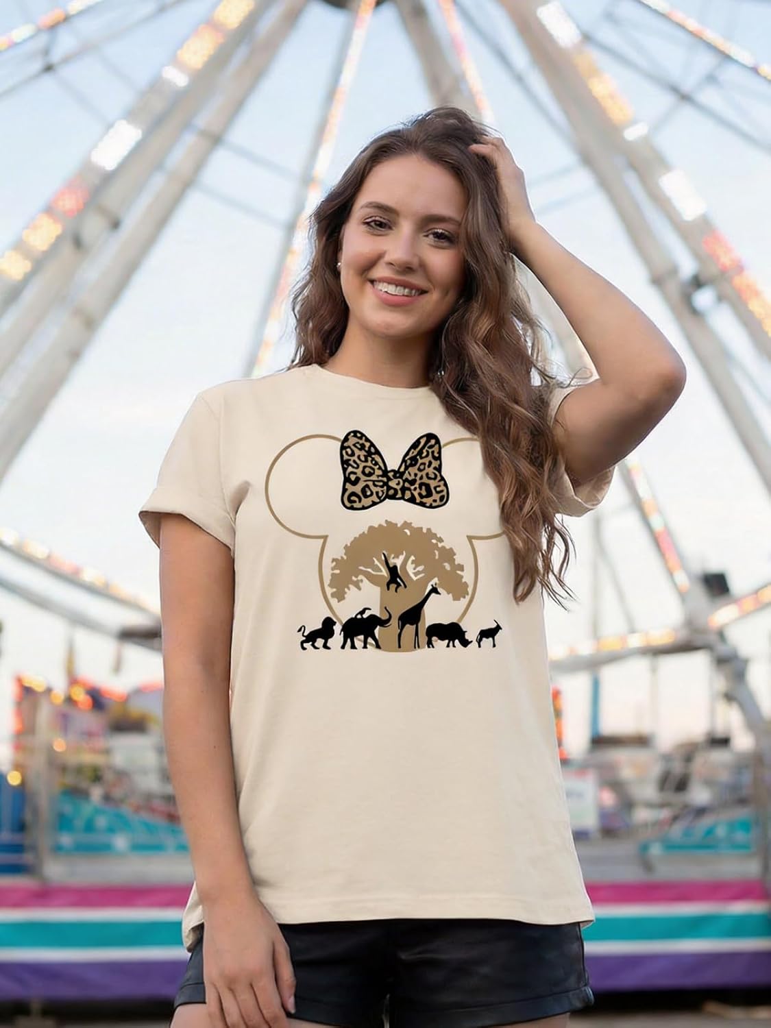 Magical Shirt for Women I'm Here for The Snacks Shirts Funny Foodie T-Shirt Family Holiday Vacation Short Sleeve Tee Tops