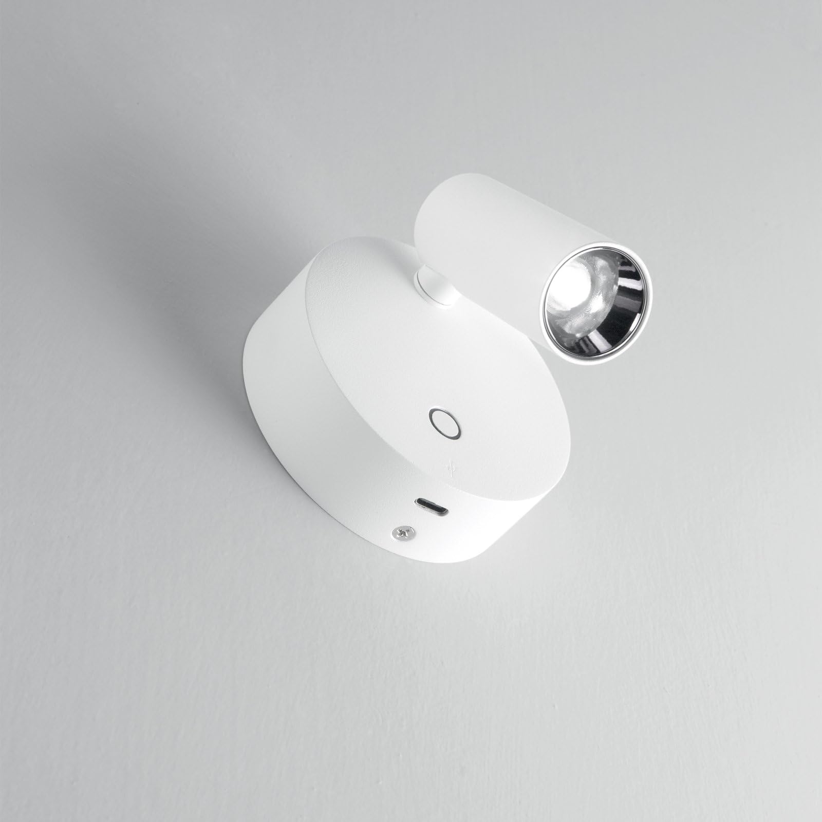 Ideal Lux applique moderna 1 luce LED integrato bianca metallo