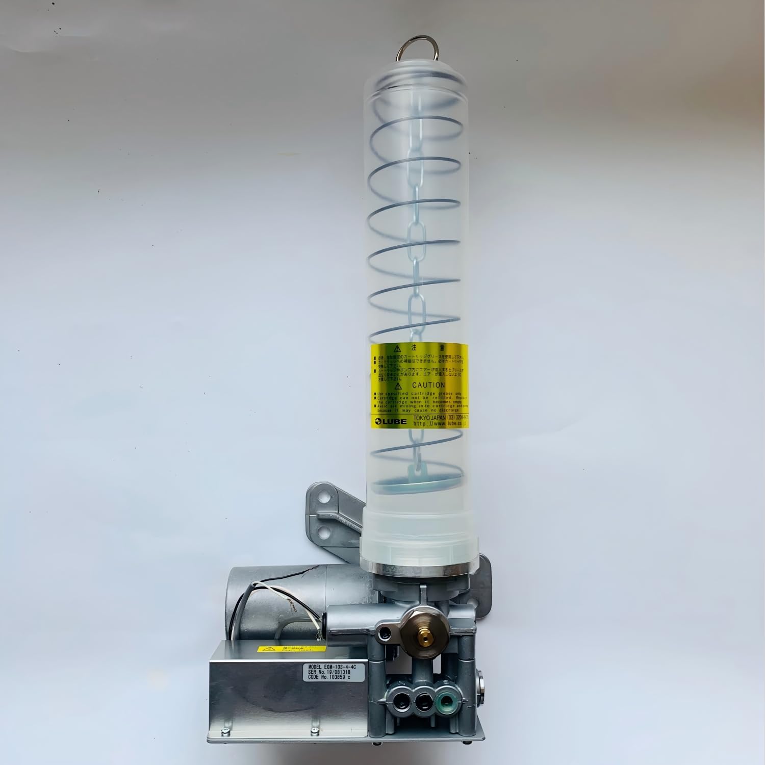LUBE Corp Lubrication Grease Pump EGM-10S-4-4C 103859 for Fanuc Injection Machine Lubricator