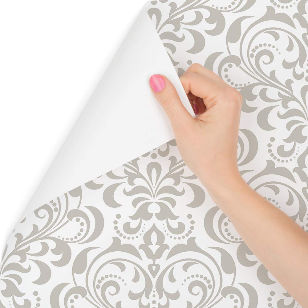 Muralo Tapeta 10 m, rolka flizeliny, kwiaty, liście, ornamenty, minimalistyczny, mozaika, tapeta z włókniny, 1000 x 53 cm, tapeta ścienna, do salonu, sypialni, nowoczesna dekoracja ścienna