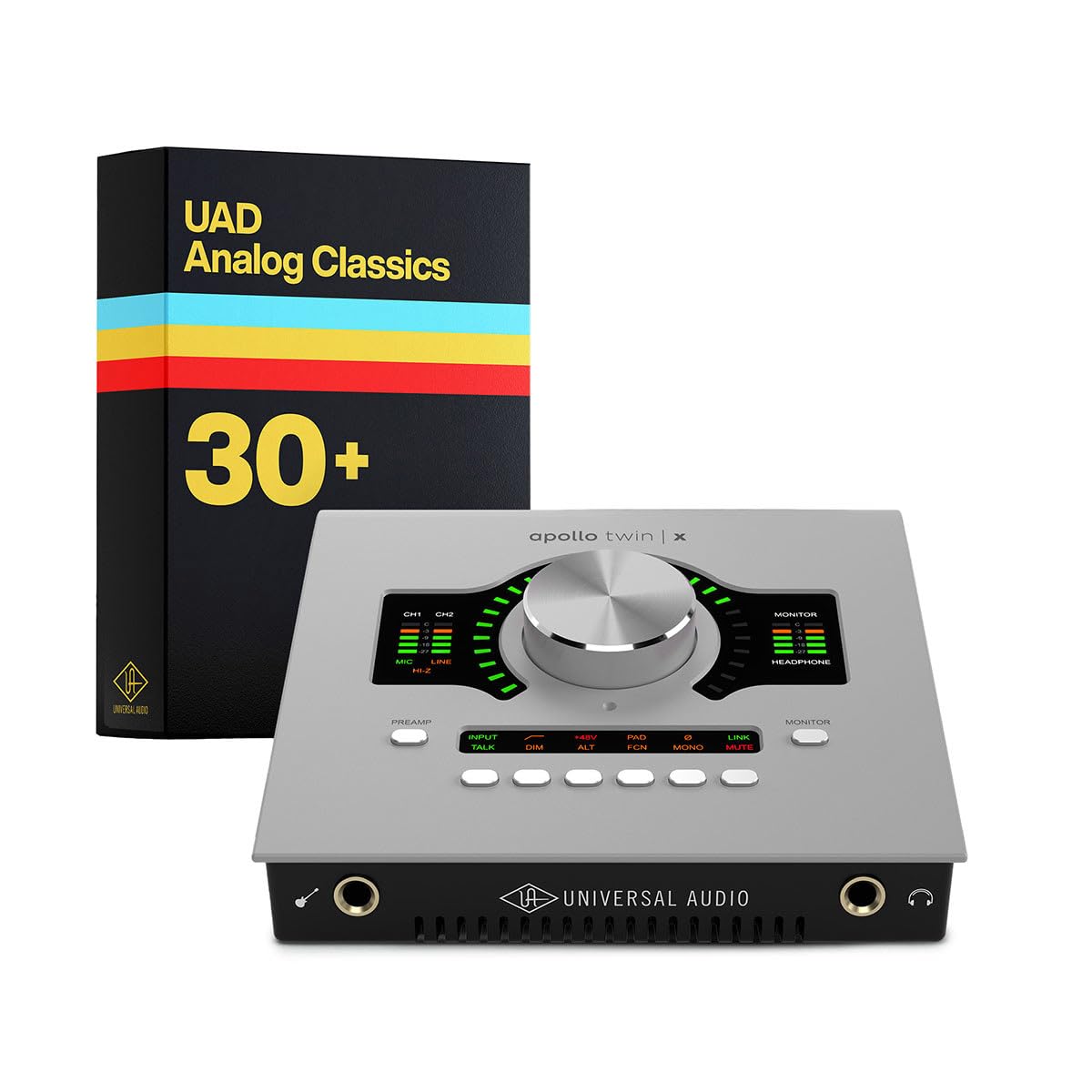 【美品】Universal Audio Apollo Twin X QUAD Amazon.com: Universal Audio Apollo Twin X QUAD Gen 2 with UAD