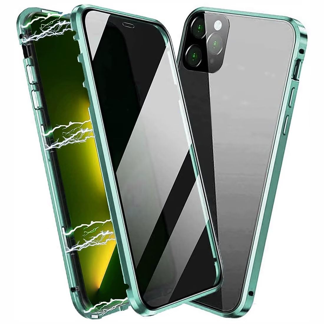Aazon.co: agnetic Titaniu for iPhone 14 Pro ax Privacy Case, Anti