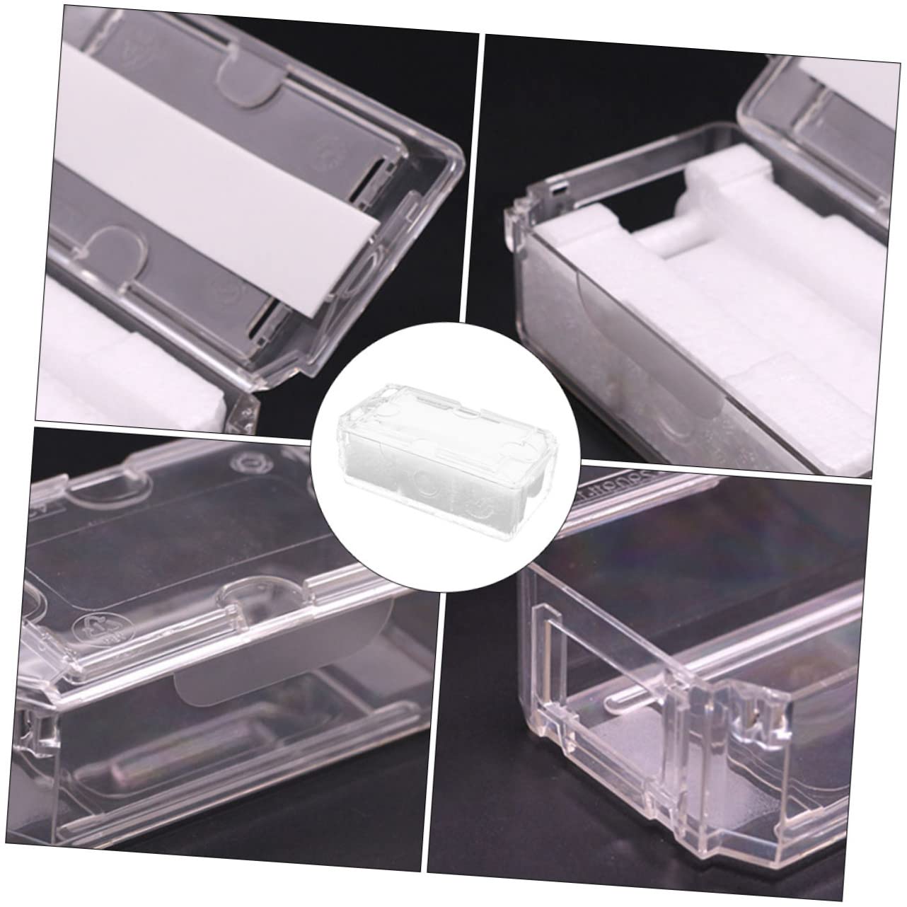 2 Scatole Trasparenti Per Orologi - Custodia Da Viaggio 12x6.7x5 Cm | Plastica Resistente - Foto 8