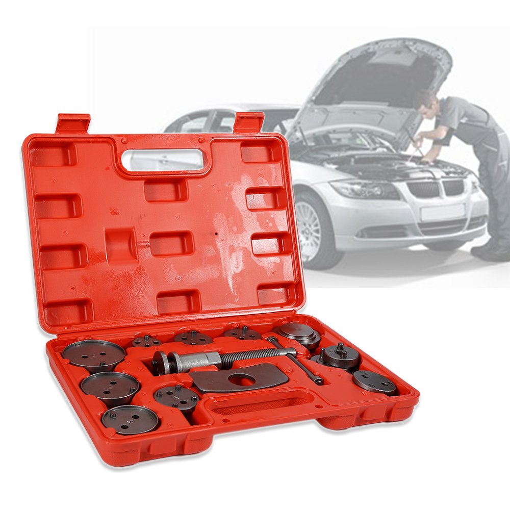Kit Repousse-Piston De Frein 12 Pièces DASBSTE - Outil Universel Pour Étriers De Frein De Voiture