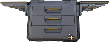 Quick Detaching/Folding Steel Table, Compatible with StackTech Toolbox