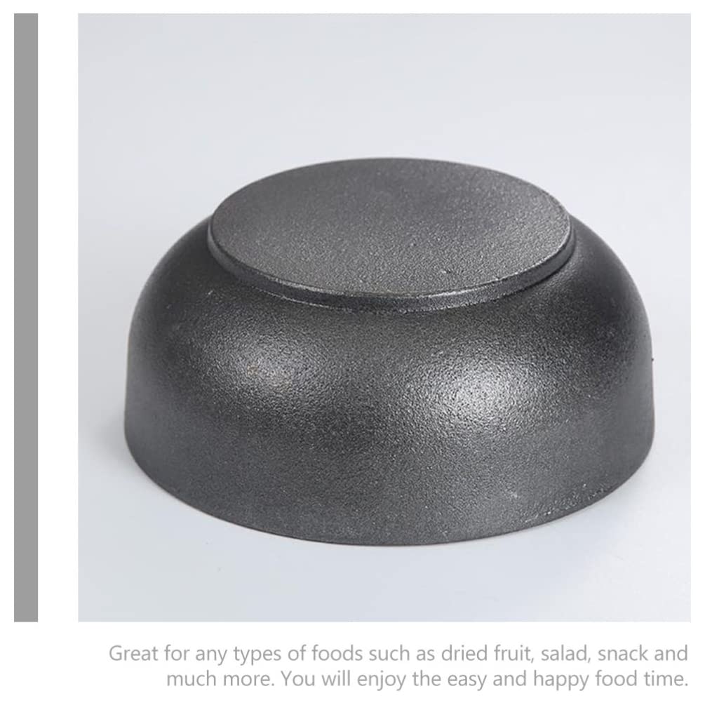 Chaudron en Fonte Bol en Fonte Bol À Bibimbap Coréen Bol À Dolsot De Cuisine Bol À Salade pour Fondue Chinoise Bols À Soupe Miso Japonais Bols À Nouilles Ramen pour Servi